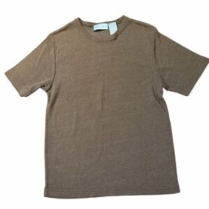 Kim Rogers Women’s Brown Vintage Short Sleeve Sweater Sz/ S Poly/Ray/Cotton